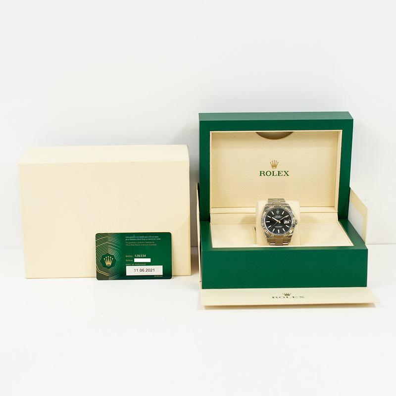 Rolex Datejust 126334 Black Dial Jun 2021