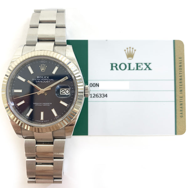 Rolex Datejust 126334 Blue Dial May 2019