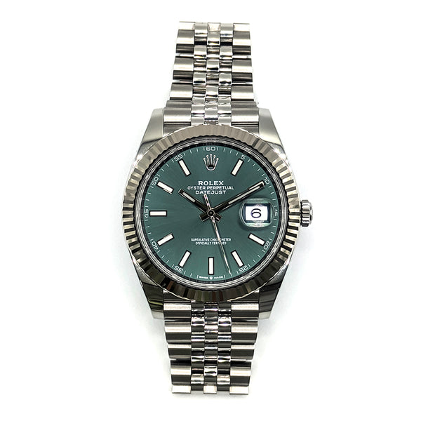 Rolex Datejust 126334 Mint Green Dial May 2022