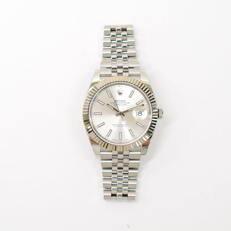 Rolex Datejust 126334 Silver Dial Aug 2018