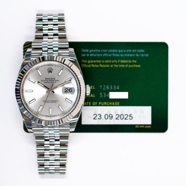 Rolex Datejust 126334 Silver Dial Sep 2025