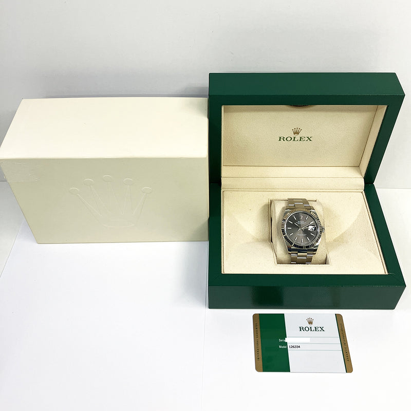 Rolex Datejust 126334 Slate Dial Jul 2018