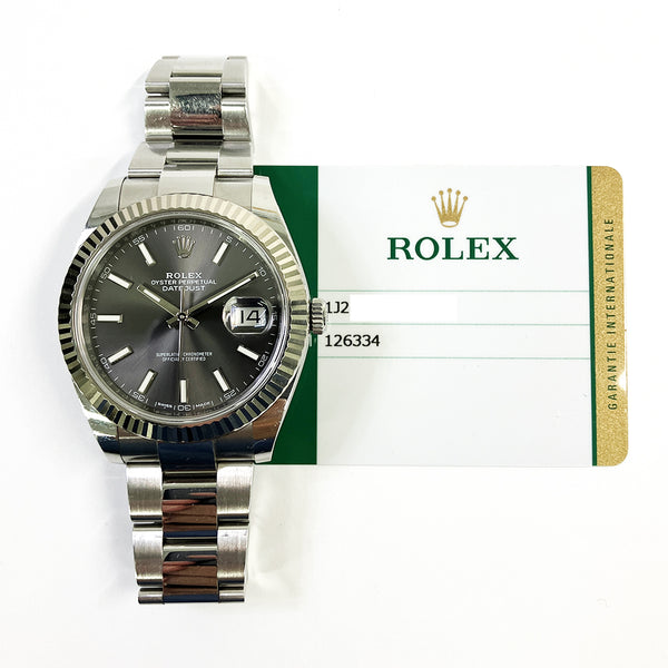 Rolex Datejust 126334 Slate Dial Jul 2018
