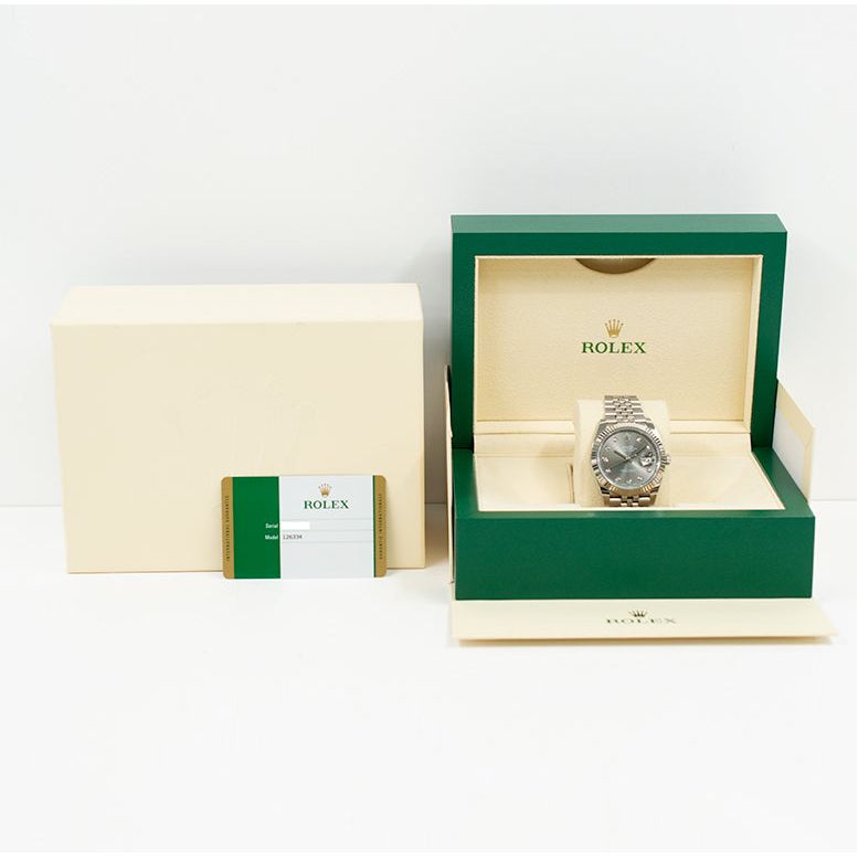 Rolex Datejust 126334 Slate Diamond Dial Nov 2018