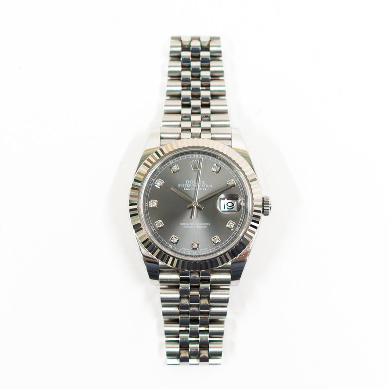 Rolex Datejust 126334 Slate Diamond Dial Nov 2018