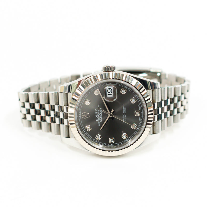Rolex Datejust 126334 Slate Diamond Dial Nov 2018