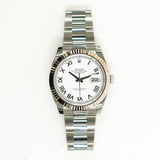 Rolex Datejust 126334 White Roman Dial Apr 2025