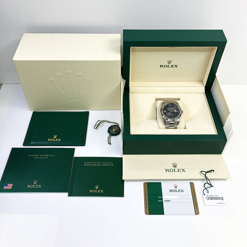 Rolex Datejust 126334 Wimbledon Dial Jan 2019
