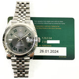 Rolex Datejust 126334 Wimbledon Dial Jan 2024