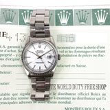 Rolex Datejust 16220 White Dial