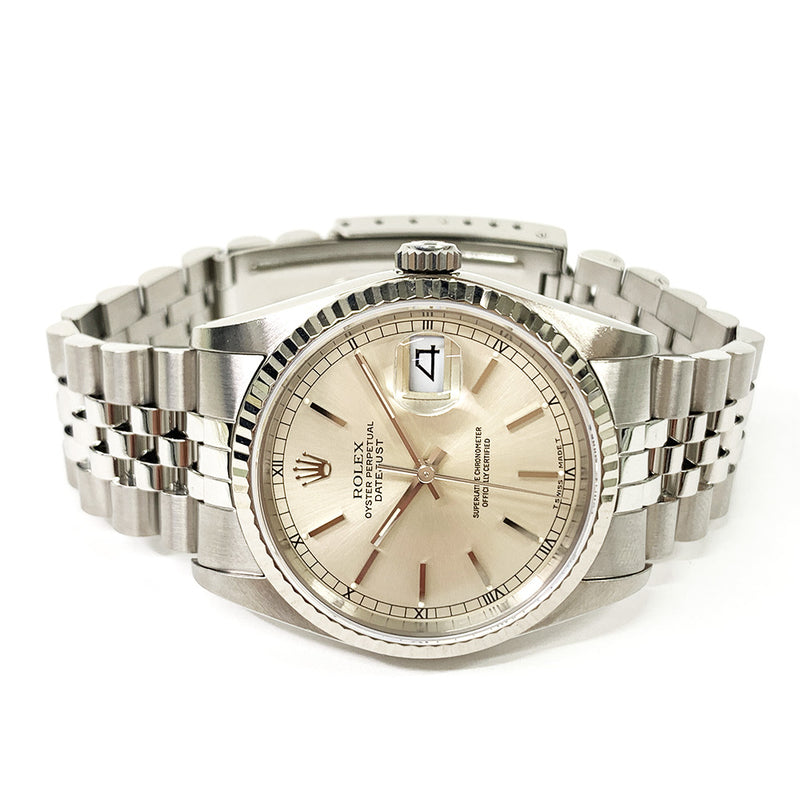 Rolex Datejust 16234 Silver Dial Apr 1989