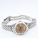 Rolex Datejust 16234 Silver Diamond Dial Sep 1996