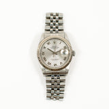 Rolex Datejust 16234 Silver Roman Dial Mar 2003