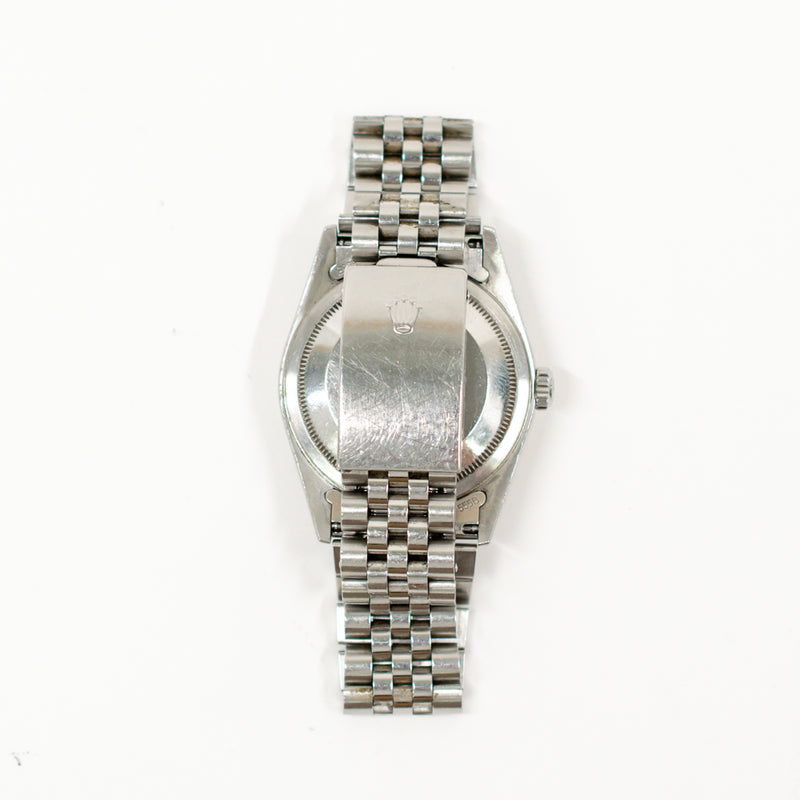 Rolex Datejust 16234 Silver Roman Dial Mar 2003