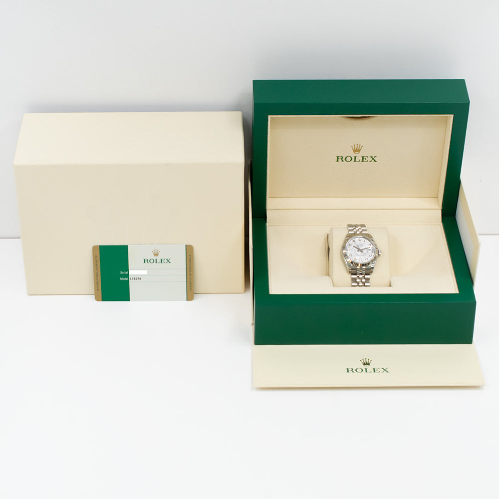 Rolex Datejust 178274G Meteorite Diamond Dial Jun 2018 – CHRONONATION