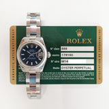 Rolex Datejust 179160 Black Dial Mar 2009
