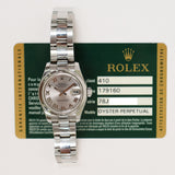 Rolex Datejust 26mm Steel 179160 Silver Roman Dial Jun 2014 - View 2