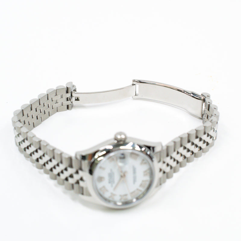 Rolex Datejust 278240 White Roman Dial Mar 2025