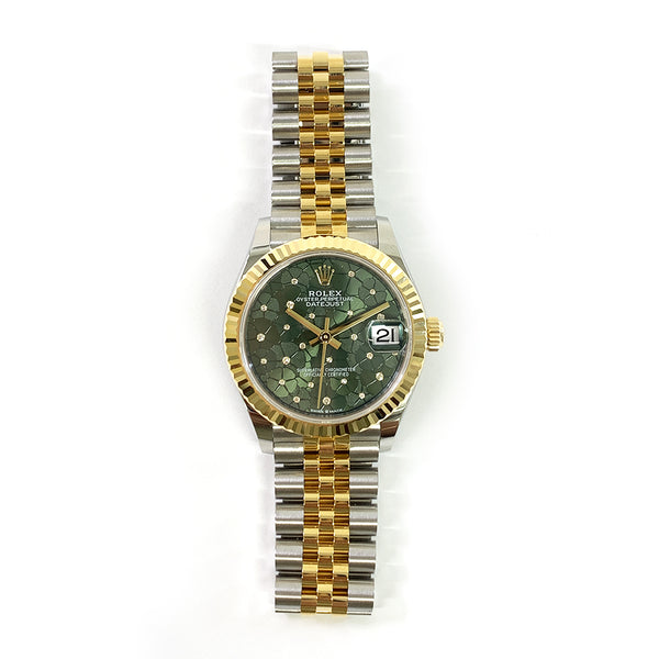Rolex Datejust 278273 Green Flore Dial Jan 2023