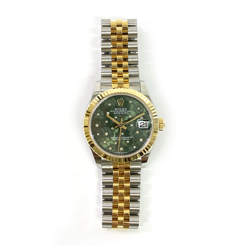 Rolex Datejust 278273 Green Flore Dial Jan 2023