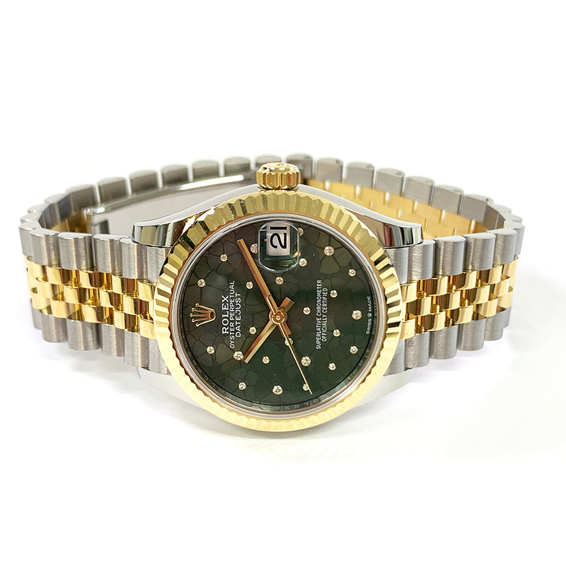 Rolex Datejust 278273 Green Flore Dial Jan 2023