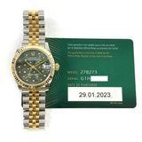 Rolex Datejust 278273 Green Flore Dial Jan 2023