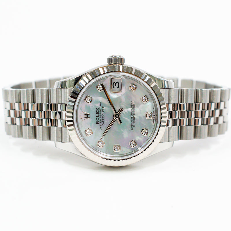 Rolex Datejust 278274NG MOP Diamond Dial Jul 2025