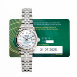 Rolex Datejust 278274NG MOP Diamond Dial Jul 2025