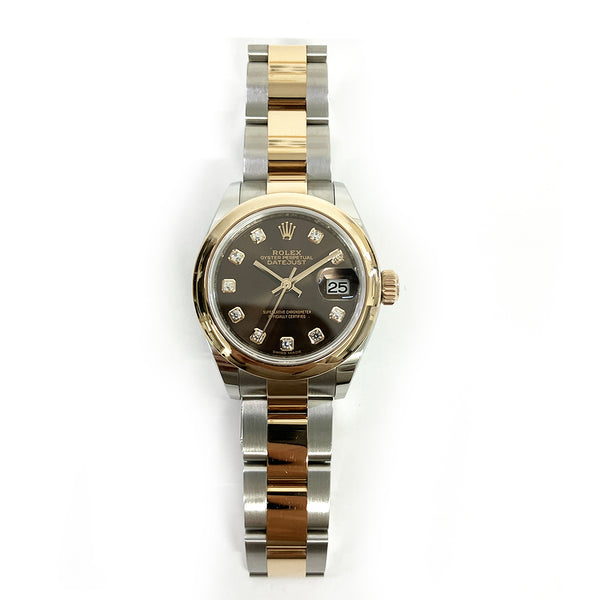 Rolex Datejust 279161 Chocolate Diamond Dial May 2018