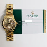 Rolex Datejust 279178 Champagne Dial Jun 2020