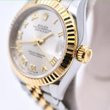 Rolex Datejust 28mm Steel and Yellow Gold 279173 Silver Roman Dial Jul 2022 - View 4