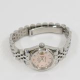 Rolex Datejust 31mm Steel and White Gold 179174G Pink Diamond Dial - View 3
