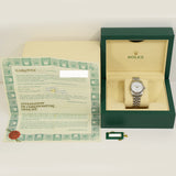 Rolex Datejust 31mm Steel and White Gold 68274 White Dial Oct 1994 - View 11
