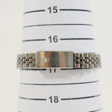 Rolex Datejust 31mm Steel and White Gold 79174 Pink Roman Dial Jan 2005 - View 9