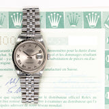 Rolex Datejust 36 16234 Silver Roman Dial Nov 2000