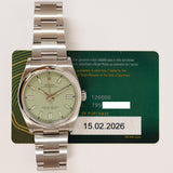 Rolex Datejust 36mm 126000 Pistachio Dial Feb 2026 - View 2