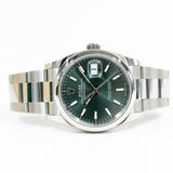 Rolex Datejust 36mm 126200 Green Dial Apr 2024