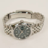 Rolex Datejust 36mm 126200 Mint Green Dial Nov 2025 - View 3