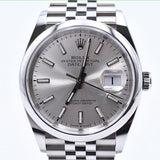 Rolex Datejust 36mm 126200 Silver Dial Jan 2026 - View 1