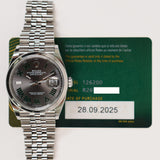 Rolex Datejust 36mm 126200 Wimbledon Dial Sep 2025 - View 2