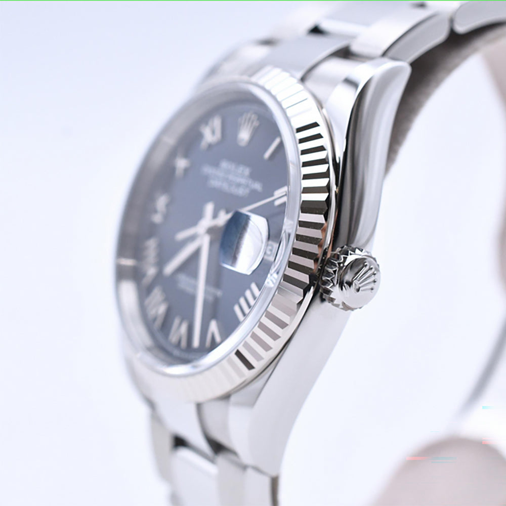 Rolex Datejust 36mm 126234 Blue Roman Dial May 2026 – CHRONONATION
