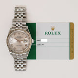 Rolex Datejust 36mm 126234 Silver Dial Feb 2020 - View 2