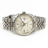 Rolex Datejust 36mm 16014 Silver Dial Sep 1986