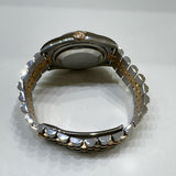 Rolex Datejust 36mm Steel and Rose Gold 116231G Silver Jubilee Diamond Dial Oct 2008 - View 4