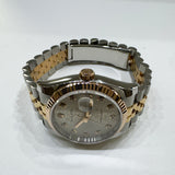 Rolex Datejust 36mm Steel and Rose Gold 116231G Silver Jubilee Diamond Dial Oct 2008 - View 5