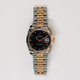 Rolex Datejust 36mm Steel and Rose Gold 116261 Black Dial Apr 2005 - View 1