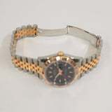 Rolex Datejust 36mm Steel and Rose Gold 116261 Black Dial Apr 2005 - View 4