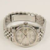Rolex Datejust 36mm Steel and White Gold 116234 Silver Dial Apr 2015 - View 3
