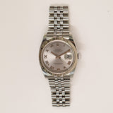 Rolex Datejust 36mm Steel and White Gold 116234 Silver Roman Dial Jun 2009 - View 1