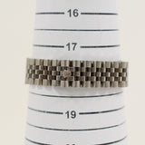 Rolex Datejust 36mm Steel and White Gold 116234 Silver Roman Dial Jun 2009 - View 9